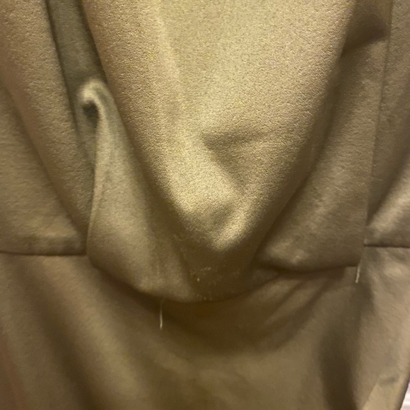 NWOT ELLIAT ARMY GREEN ASYMMETRICAL DRESS SIZE S - Picture 6 of 11